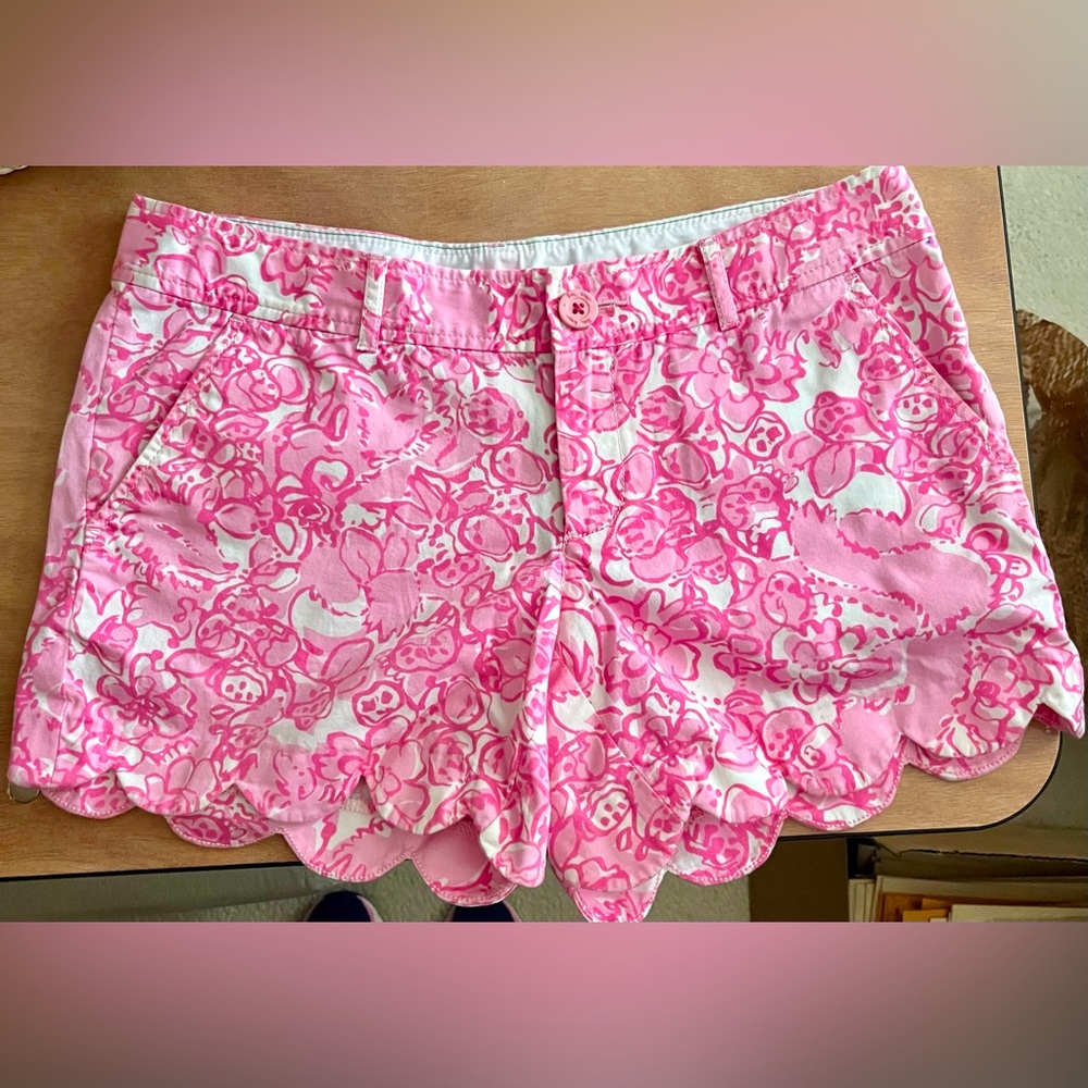 Lilly Pulitzer Buttercup Shorts. Size 4.